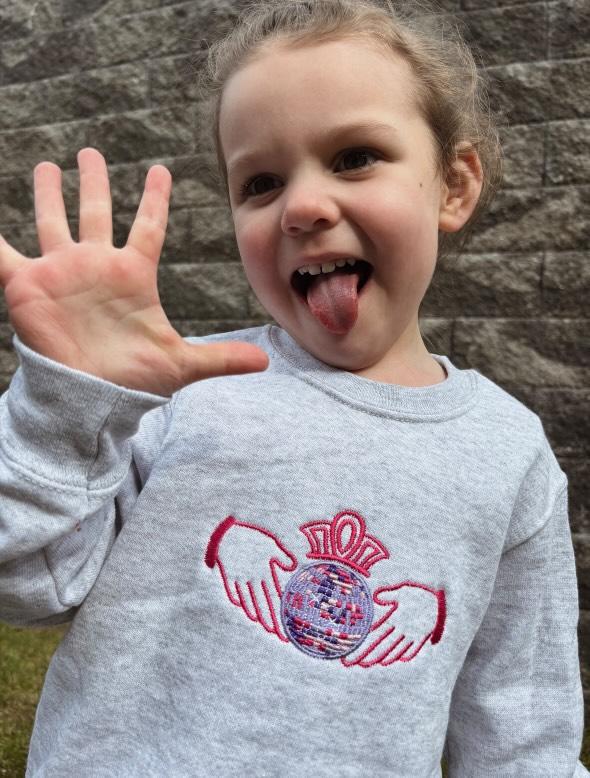 Kids Sweatshirt CLADDAGH