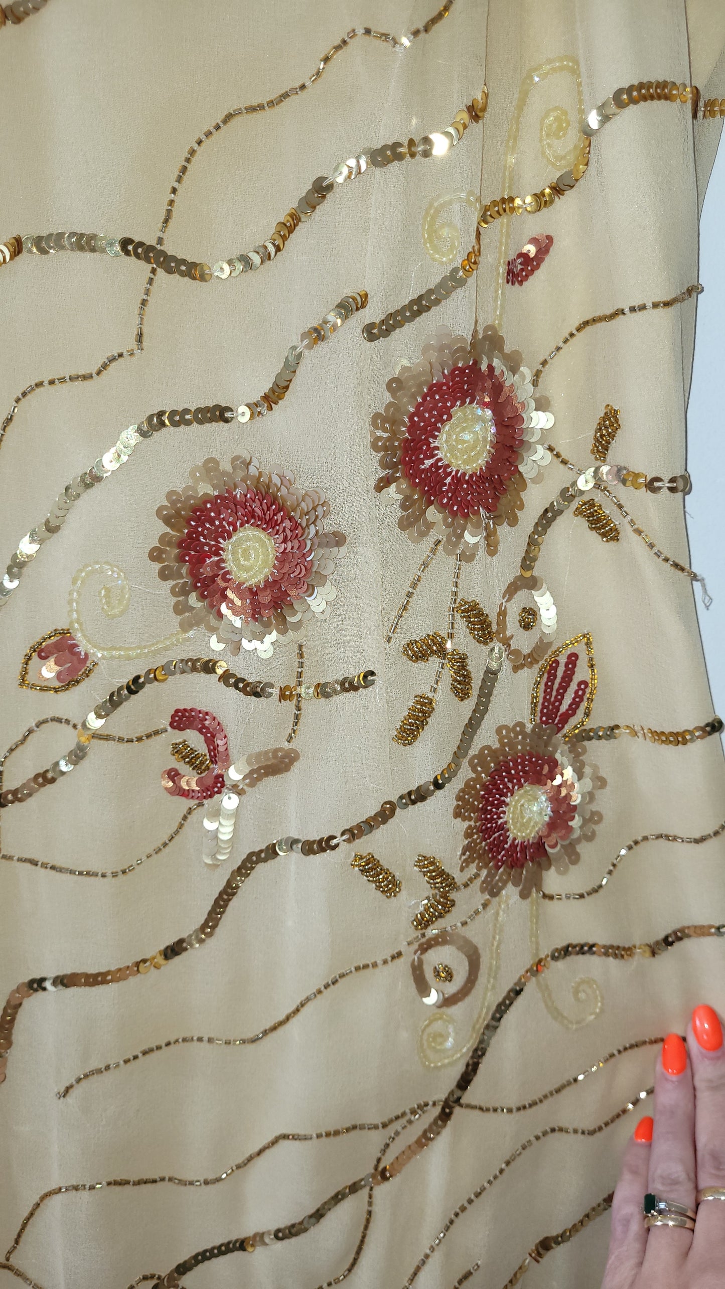 Vintage sequin dress