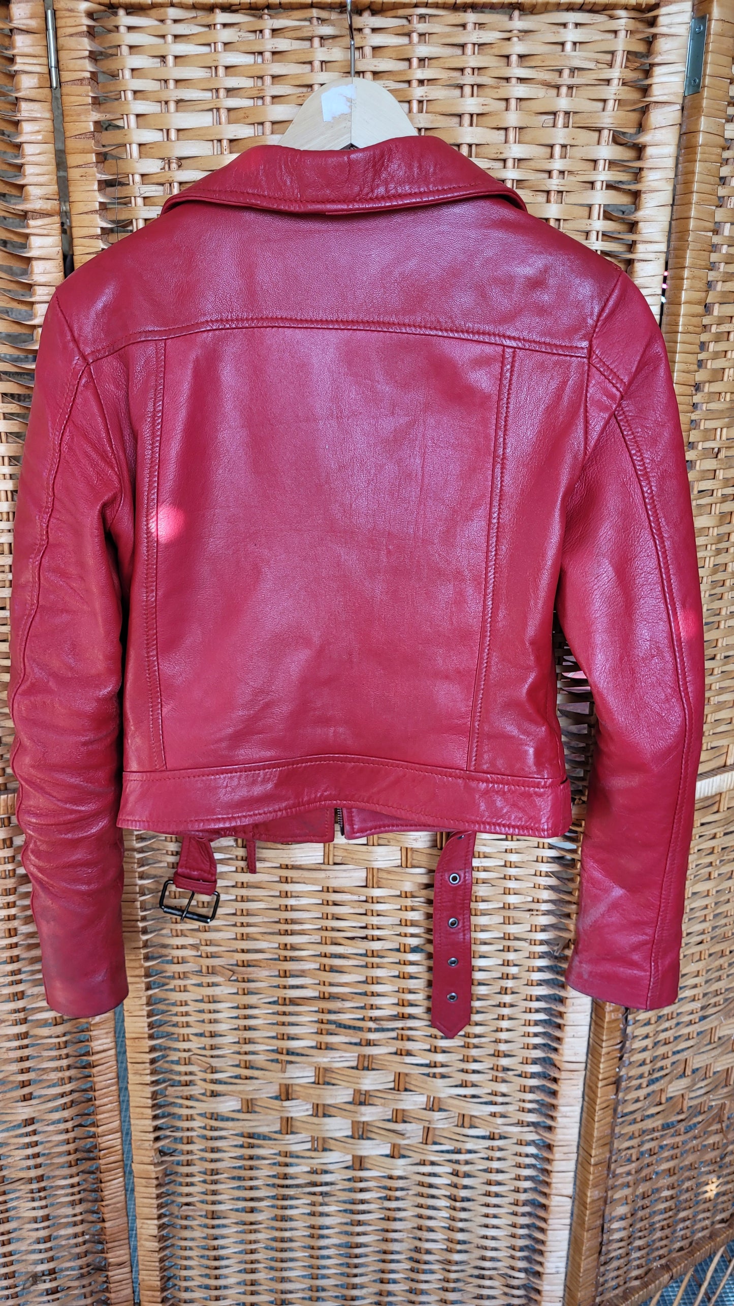 90s leather jacket