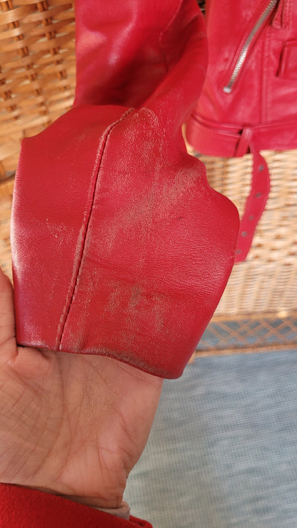 90s leather jacket