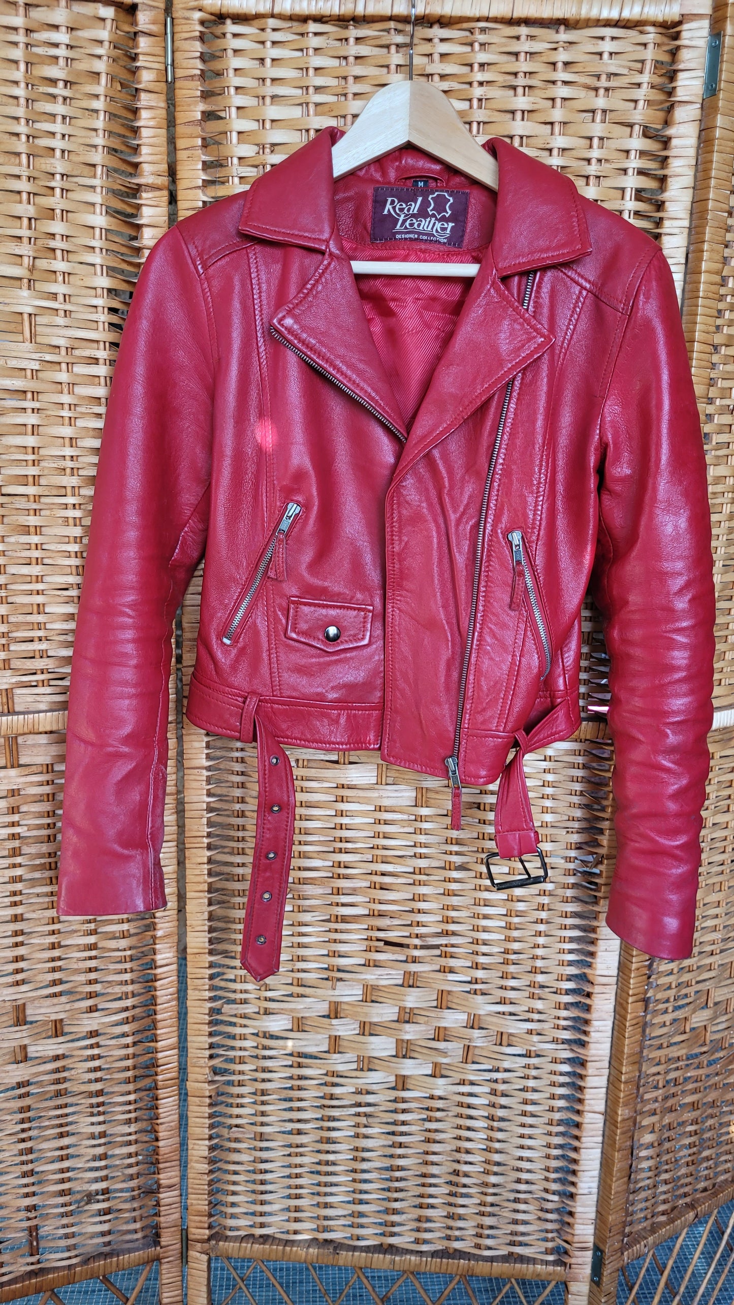 90s leather jacket