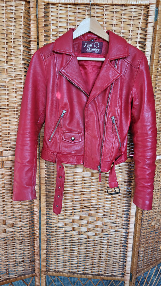 90s leather jacket