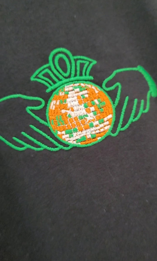 Tricolour Claddagh